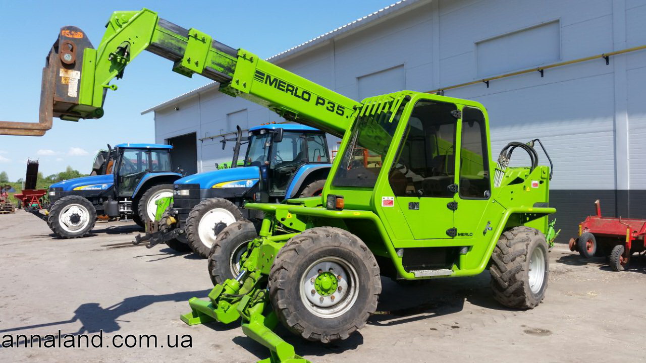 Телескопічний навантажувач Merlo P35.13 EVS  - 04 - Annaland.com.ua.jpg Продаж бу сг техніки з Нідерландів